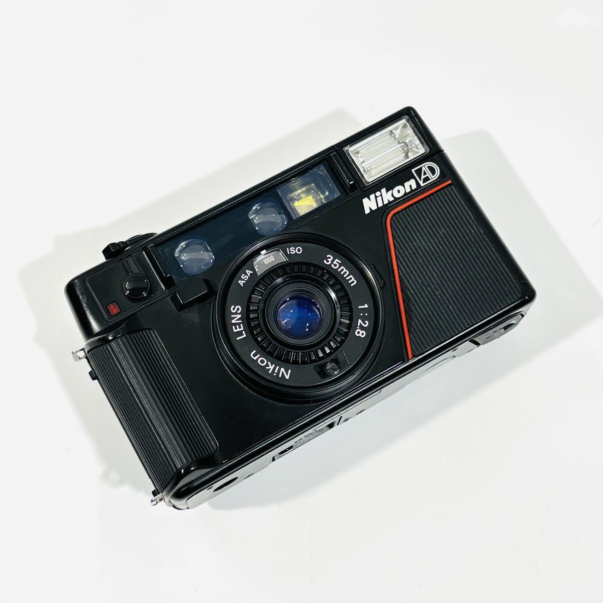 完動品！ ニコン Nikon L35AD ISO1000 コンパクトフィルムカメラ【A5】