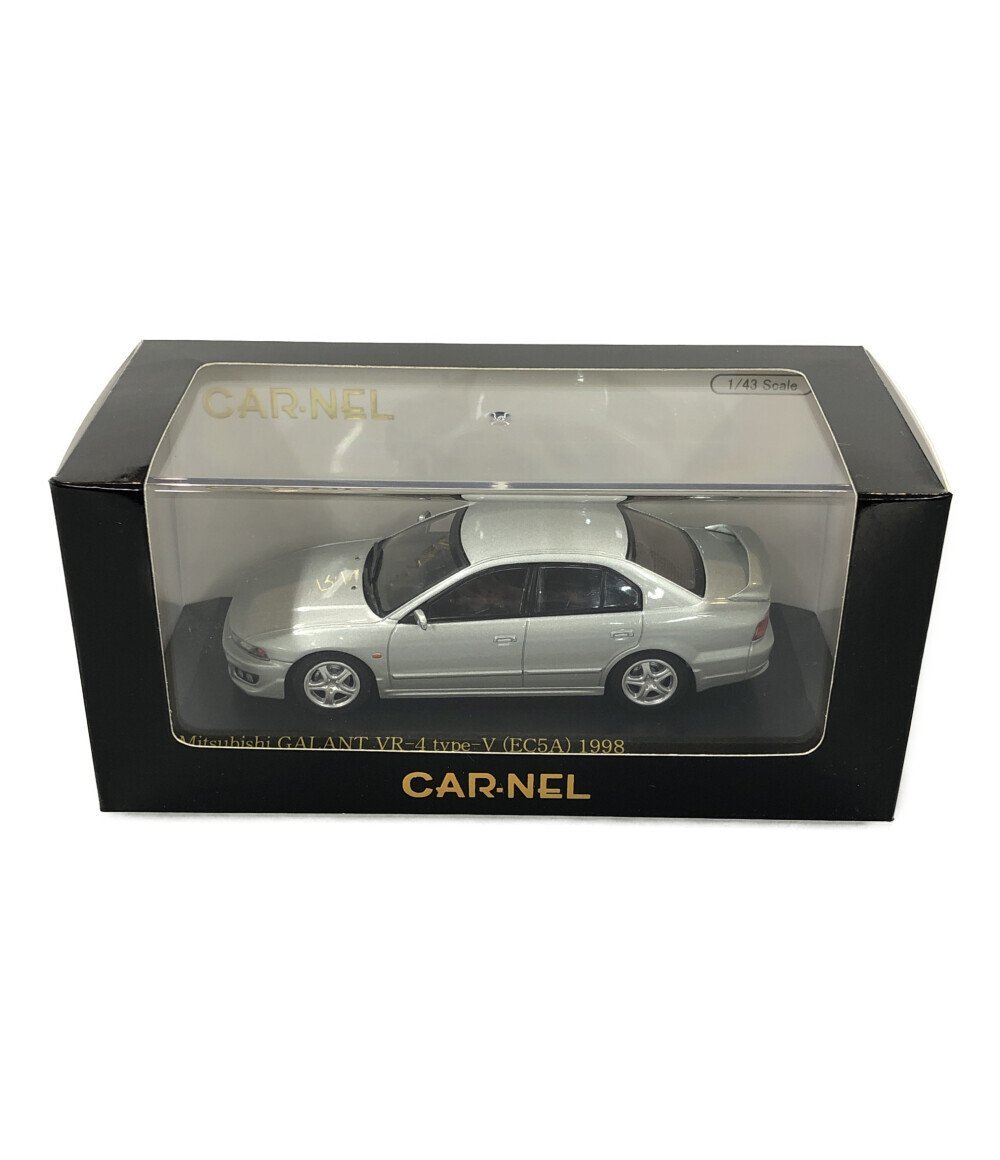 美品 ミニカー Mitsubishi GALANT VR-4 type-V EC5A 1998 Hamilton Silver 1/43 ヒコセブン