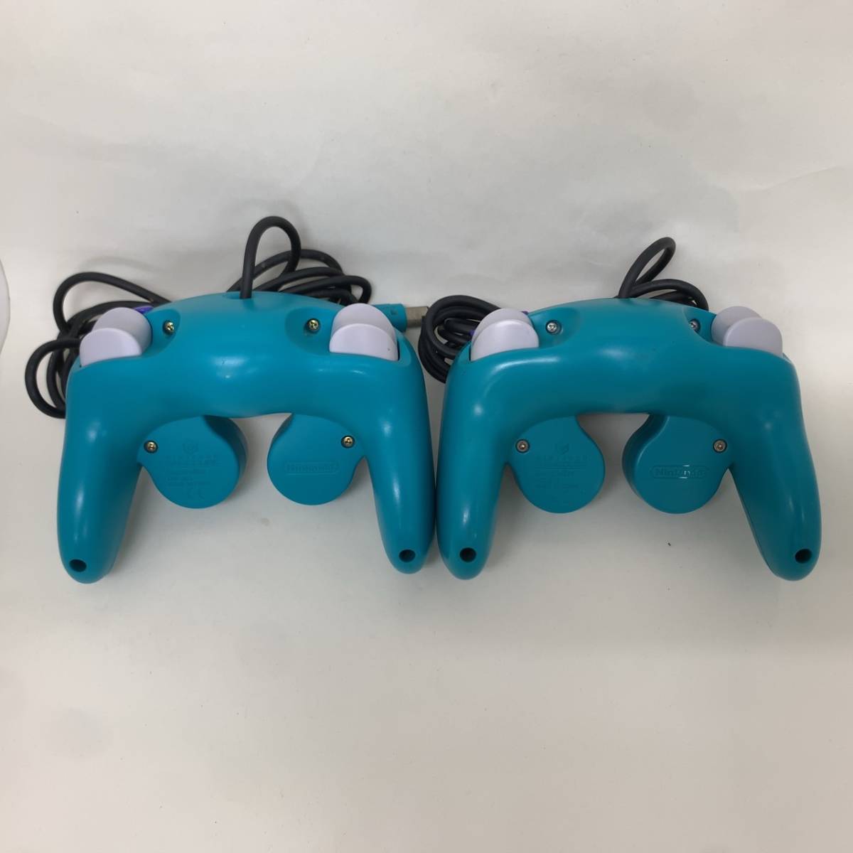 ゲームキューブ コントローラー エメラルドブルー 2個セット Nintendo