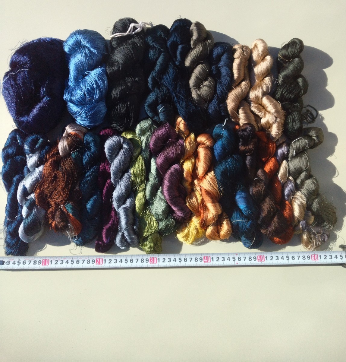 絹糸まとめて⑥ 正絹☆シルク☆リメイク