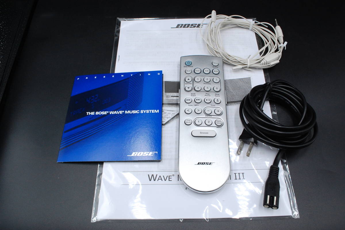 BOSE Wave WAVE Music System リモコン付き ピックアップ交換済み CD
