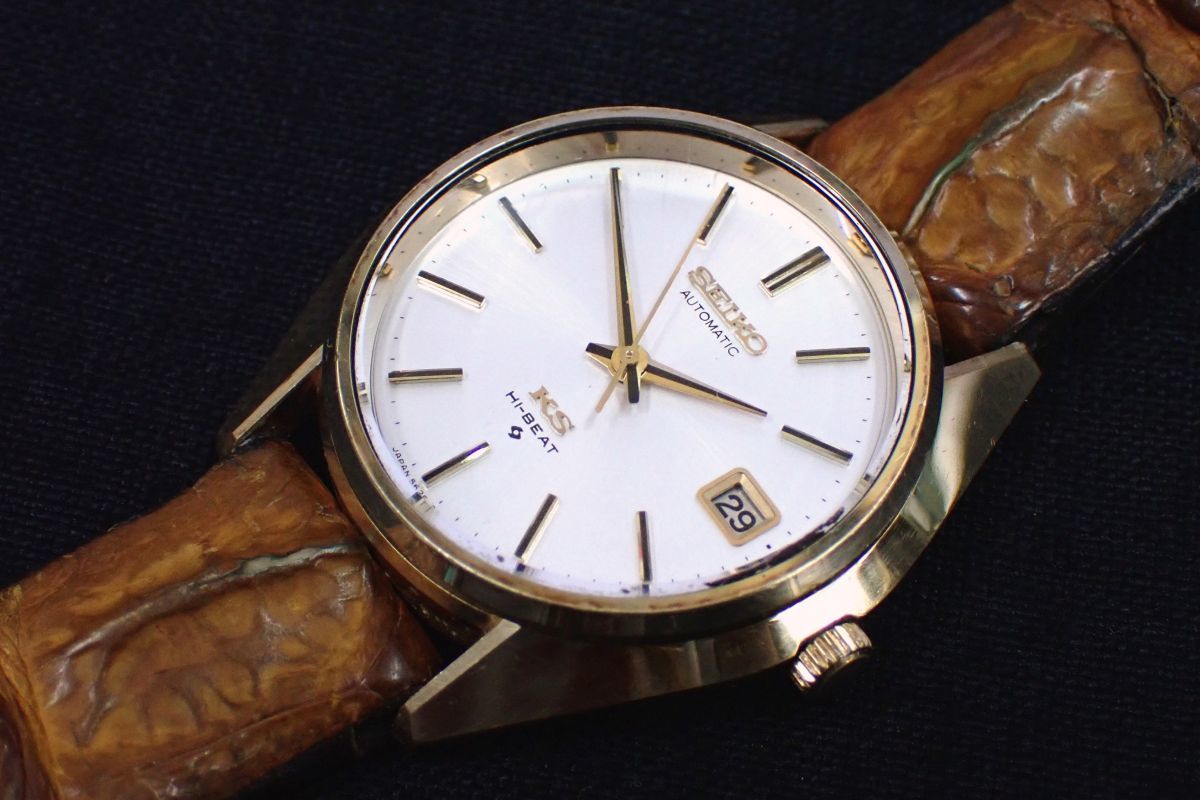 △腕時計72 SEIKO KS キングセイコー Hi-BEAT ハイビート△動作品/自動 