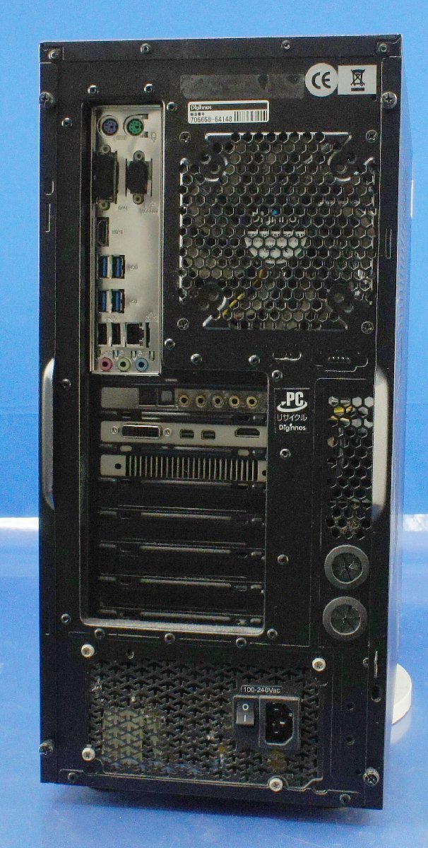 ジャンク ドスパラ GALLERIA XF (KT23/H97)/Core i7-4790/メモリ8GB