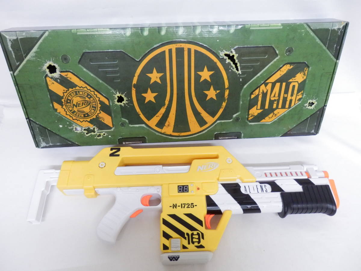 069C357L☆NERF ナーフ エイリアン Aliens M41-A LMTD パルス