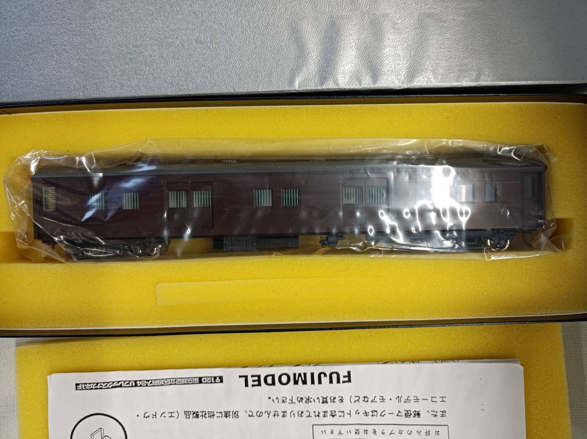 QAZ12355☆FUJI MODEL マニ36 スロネ30改造 HOゲージ 鉄道模型 塗装済