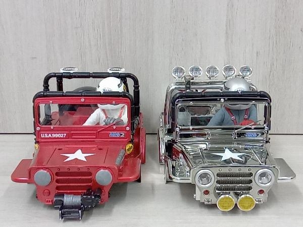 ジャンク TAMIYA ワイルドウイリー2 1/10 電動RC オフロードカー その他 2個 ラジコンセット まとめ売り