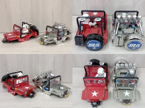 ジャンク TAMIYA ワイルドウイリー2 1/10 電動RC オフロードカー その他 2個 ラジコンセット まとめ売り