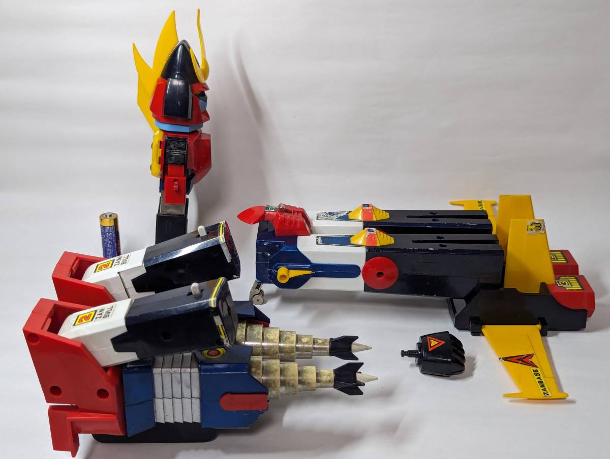 無敵超人 ザンボット3 クローバー☆コンビネーション合体ジャンク品