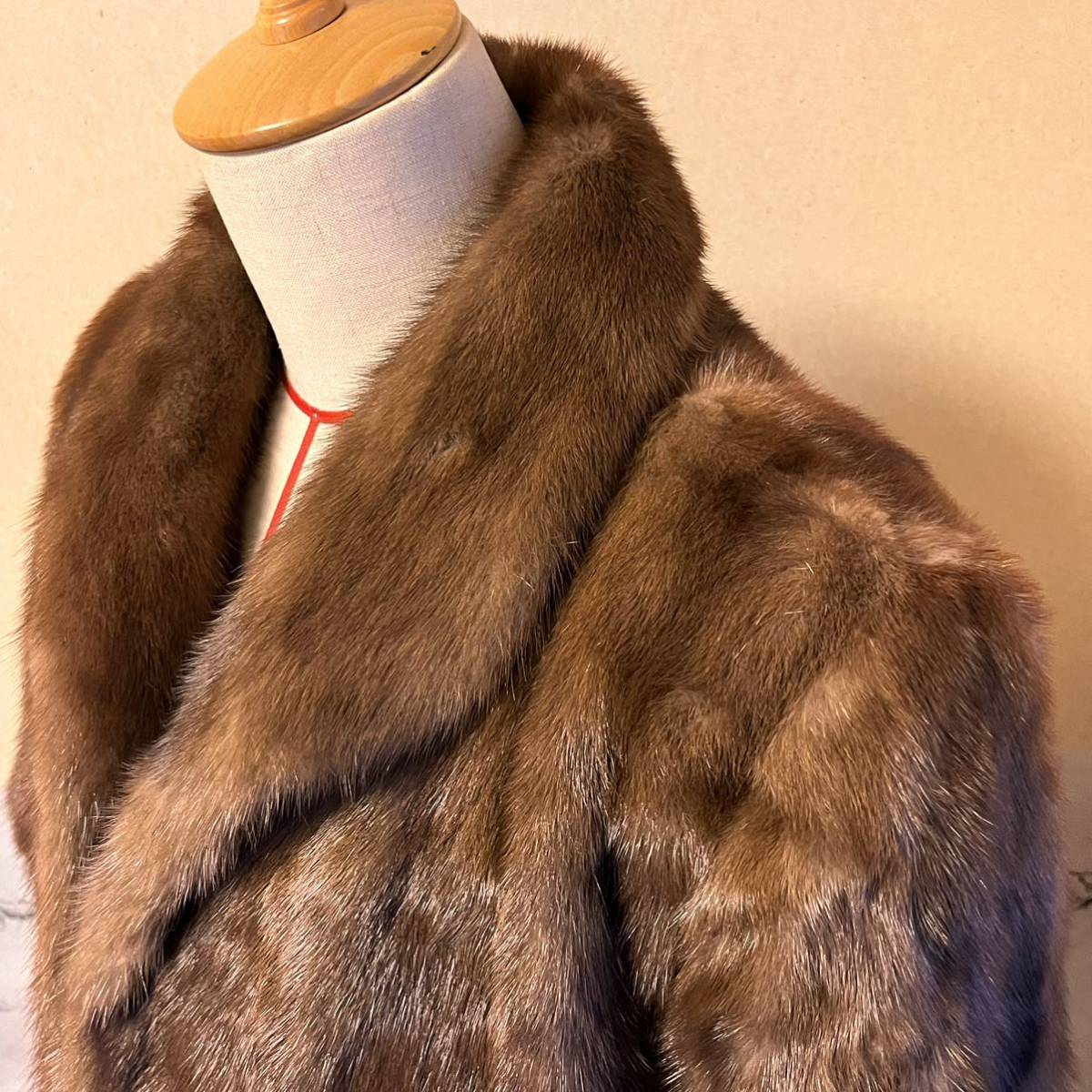 Wood Notes by OSFUR デミバフミンク MINK 最高級毛皮 ハーフコート 