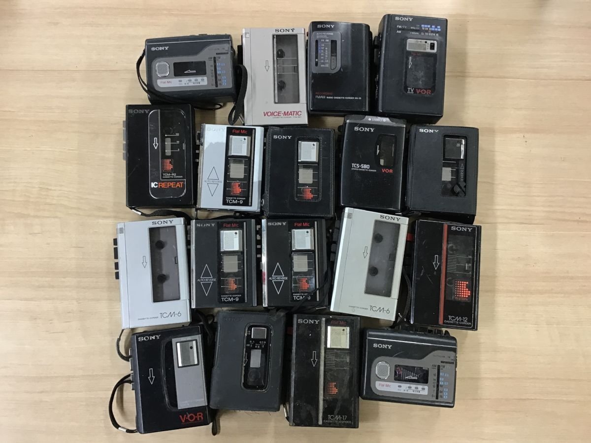 SONY TCM-F48 TCM-8EV WA-35 WA-2001 他 ソニー カセットコーダー 