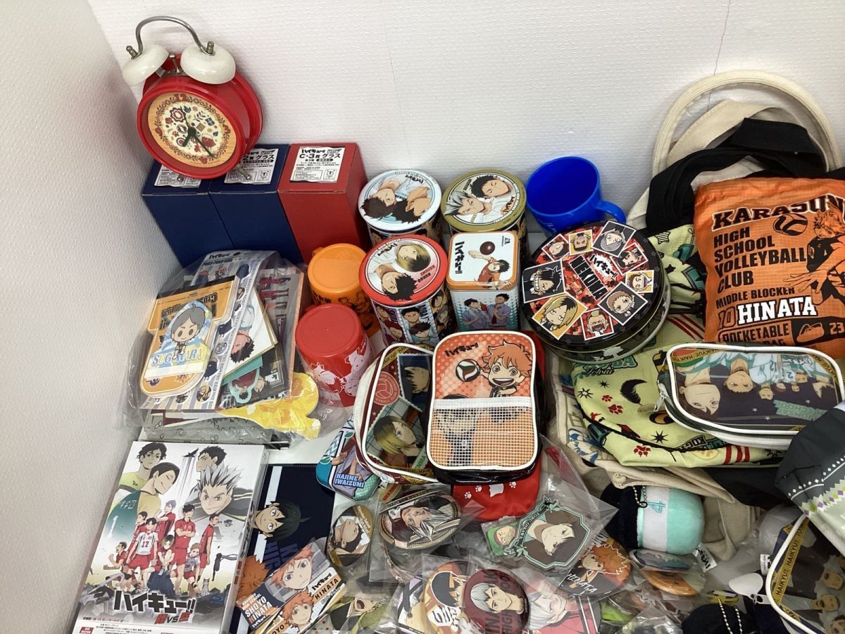 同梱不可/現状】 ハイキュー!! グッズ まとめ売り クリアファイル