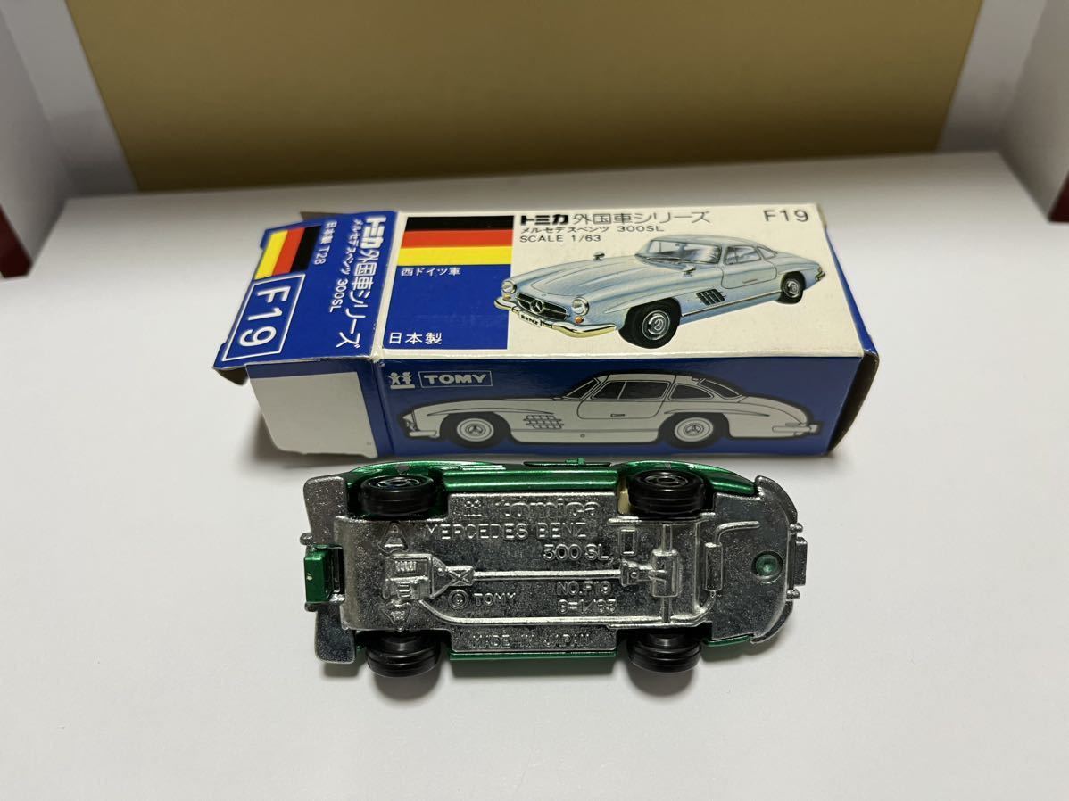 トミカ F19 メルセデスベンツ 300SL 小田急百貨店特注 黒箱 青箱 日本