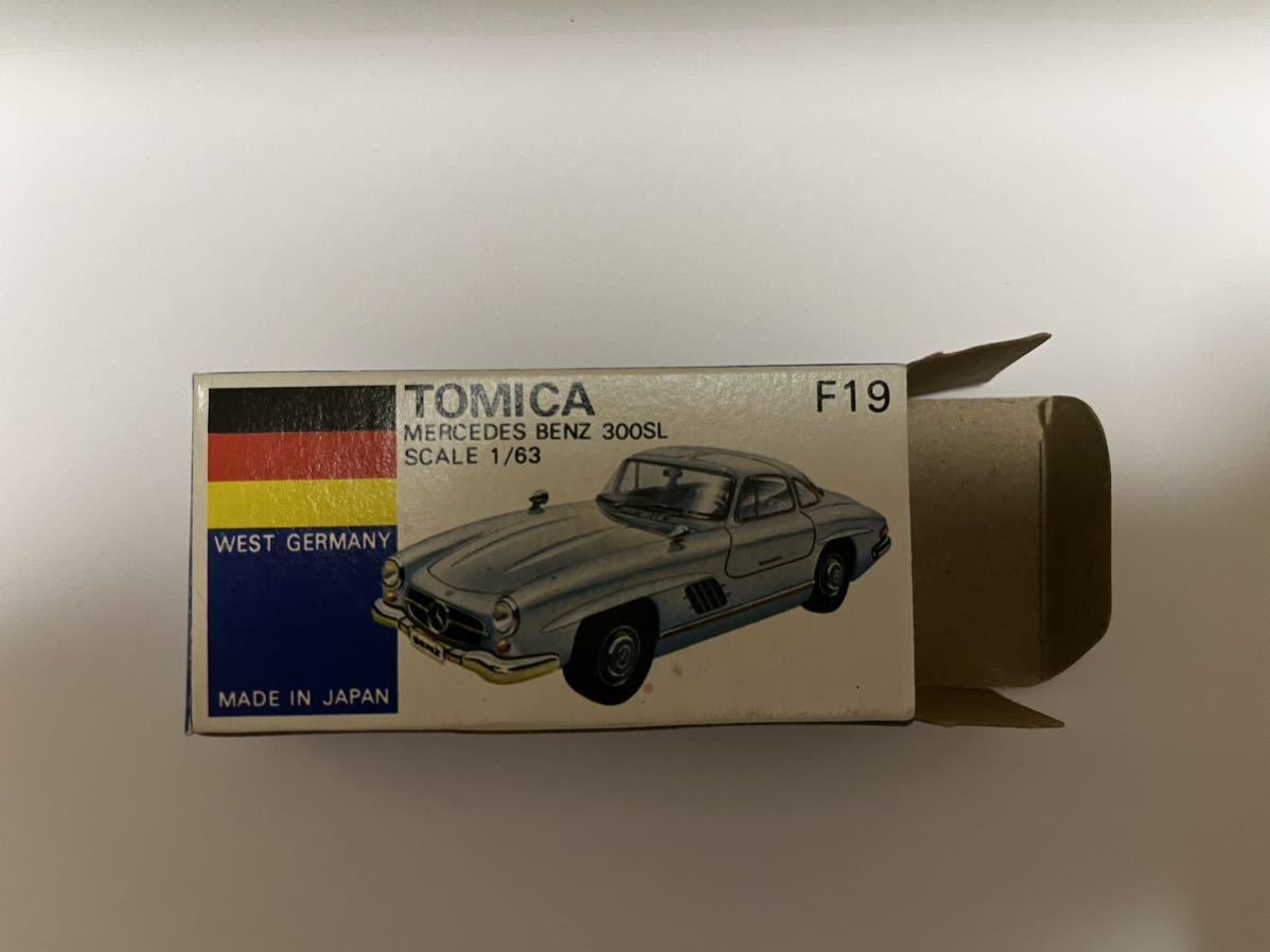 トミカ F19 メルセデスベンツ 300SL 小田急百貨店特注 黒箱 青箱 日本
