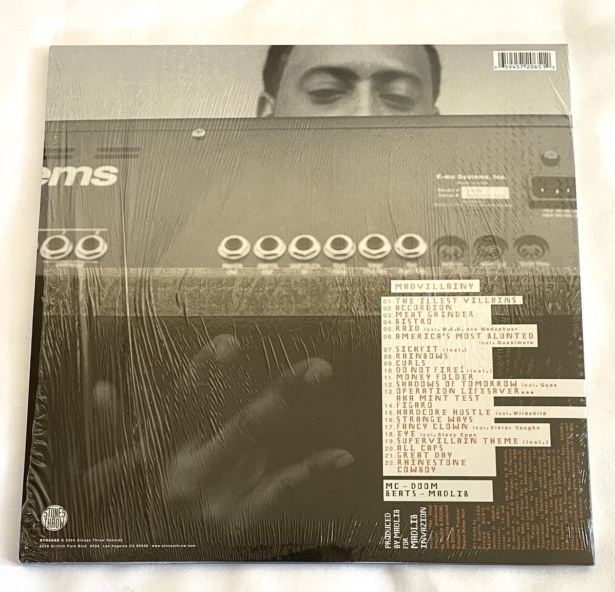鉄火面 MF DOOM Madvillain Madvillain - Madvillainy – GAS DRAWLS