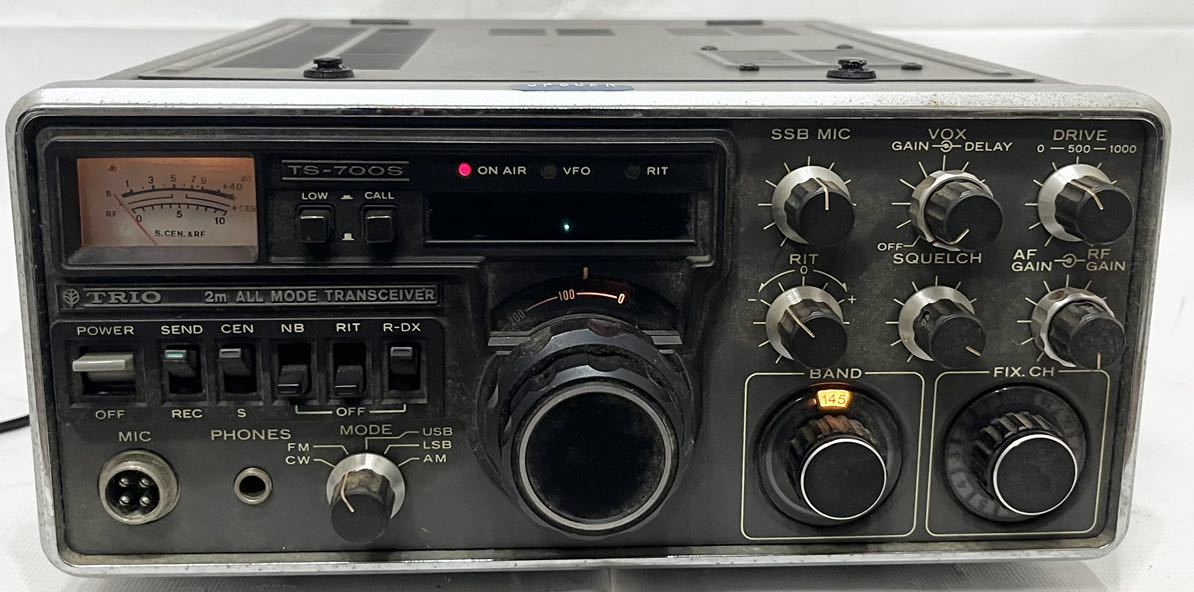 TRIO TS-700 2m TRANSCEIVER ALL トリオ TS-700S 無線機 MODE ALLMODE