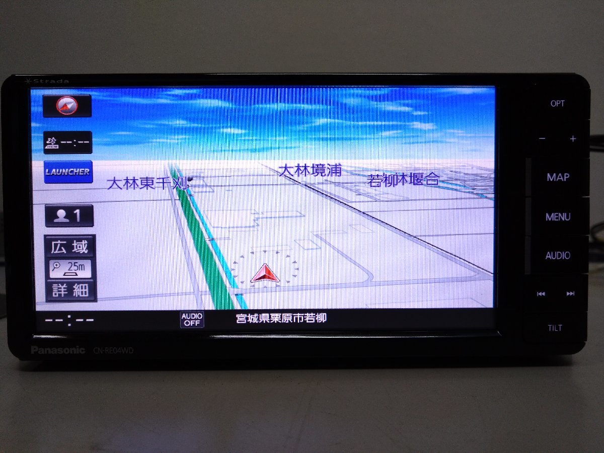 パナソニック ストラーダ Panasonic CN-RE04WD カーナビ CN-RE04D 