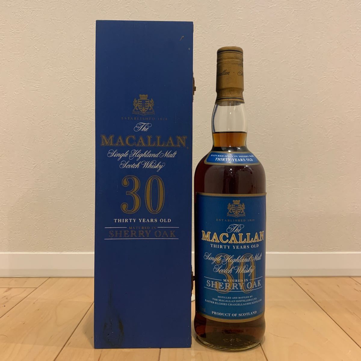 マッカラン 30年 ブルーラベル 700ml 43% シェリーオーク The MACALLAN