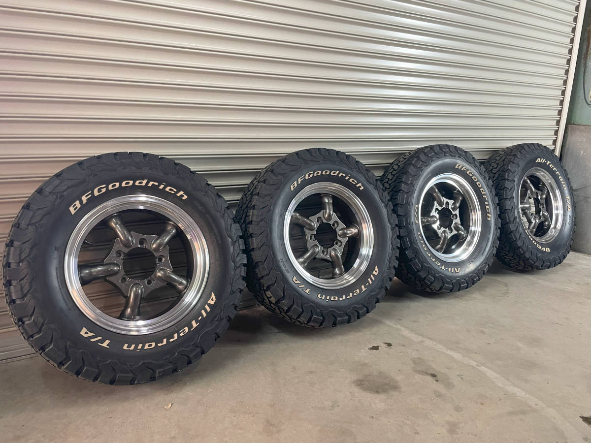 Motor Farm J-TRAD DCリム ガンメタリック 16×5.5J/5H+20 グッドリッチ 