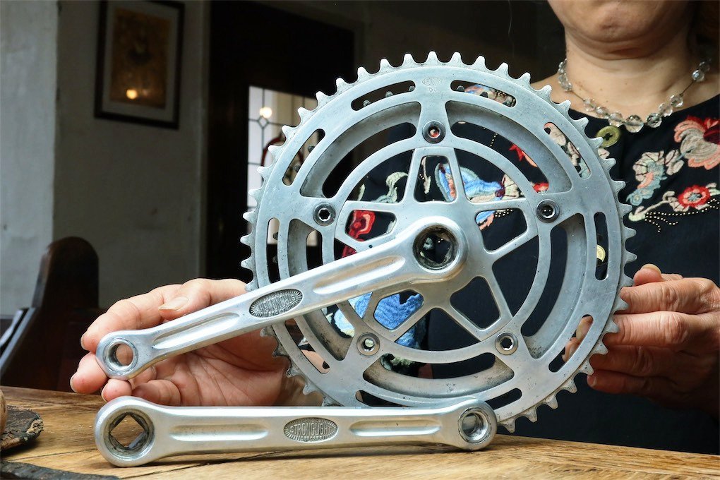 Pédalier Stronglight Mod.63 Super Competition - VGC - Rene Herse / Peugeot PX10