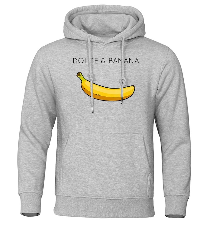 DOLCE＆BANANA ドルチェアンドバナナ フード付き パーカー グレー M