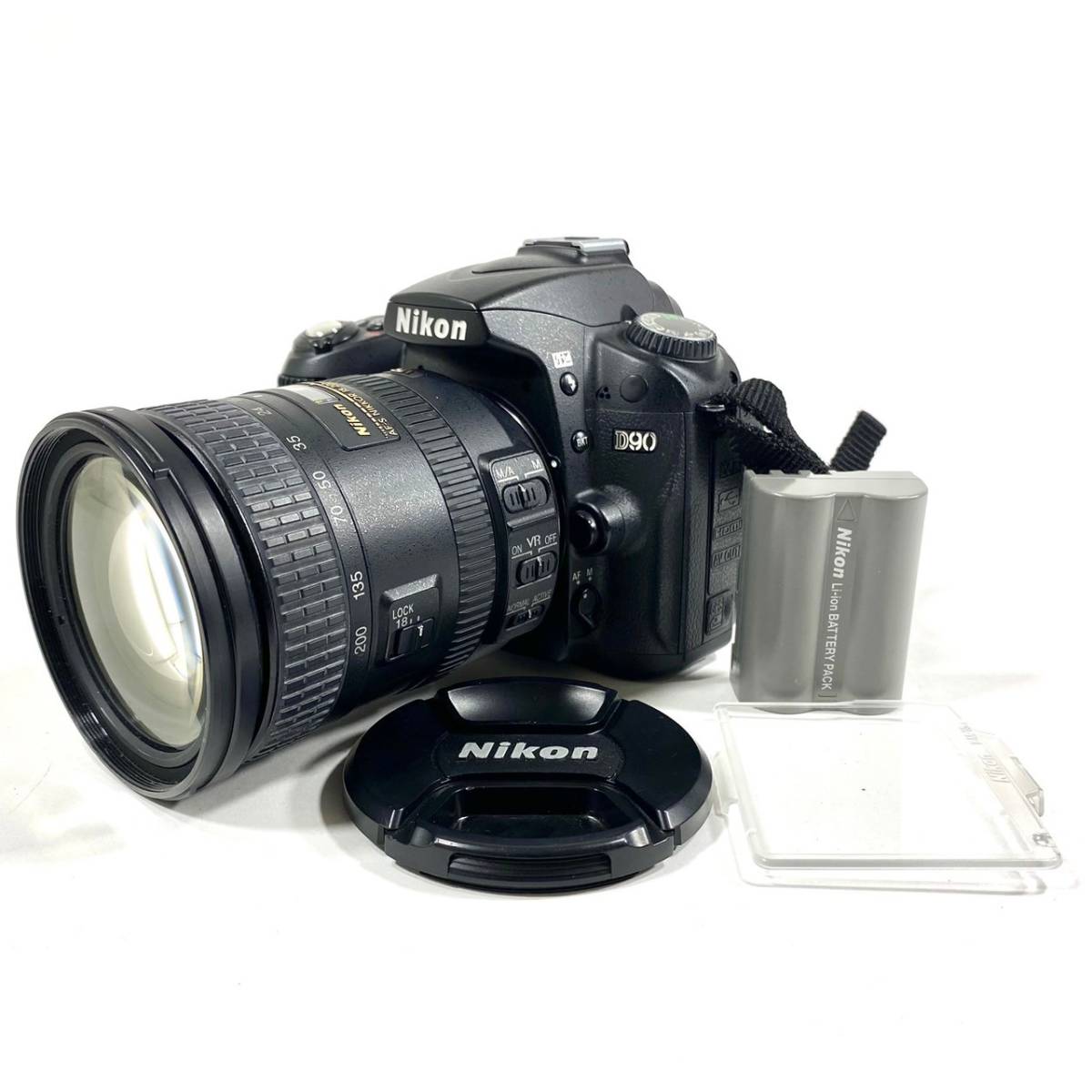 【新品，人気SALE】 2000円〜 Nikon D90 DX VR ボディ&レンズセット ニコン Digital Camera デジタル一眼レフカメラ 外装簡易クリーニング済 C2(ニコン)｜売買されたオークション情報、yahooの商品情報をアーカイブ公開 ニコン