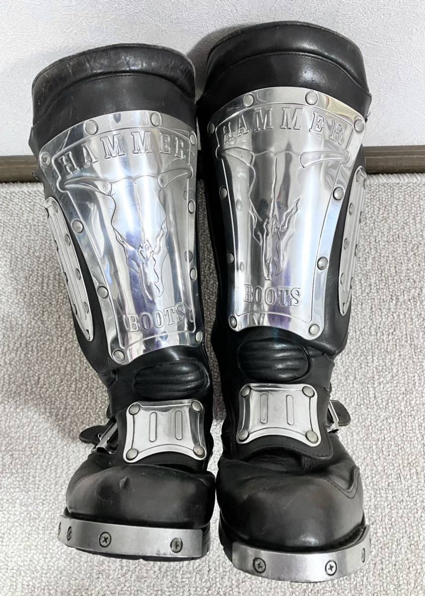 中古 KADOYA カドヤ ハンマーブーツ ショート 26.5cm