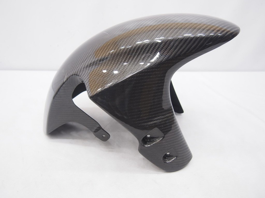 GSX1300RカーボンフロントフェンダーCK111割れなし.ハヤブサ08年～