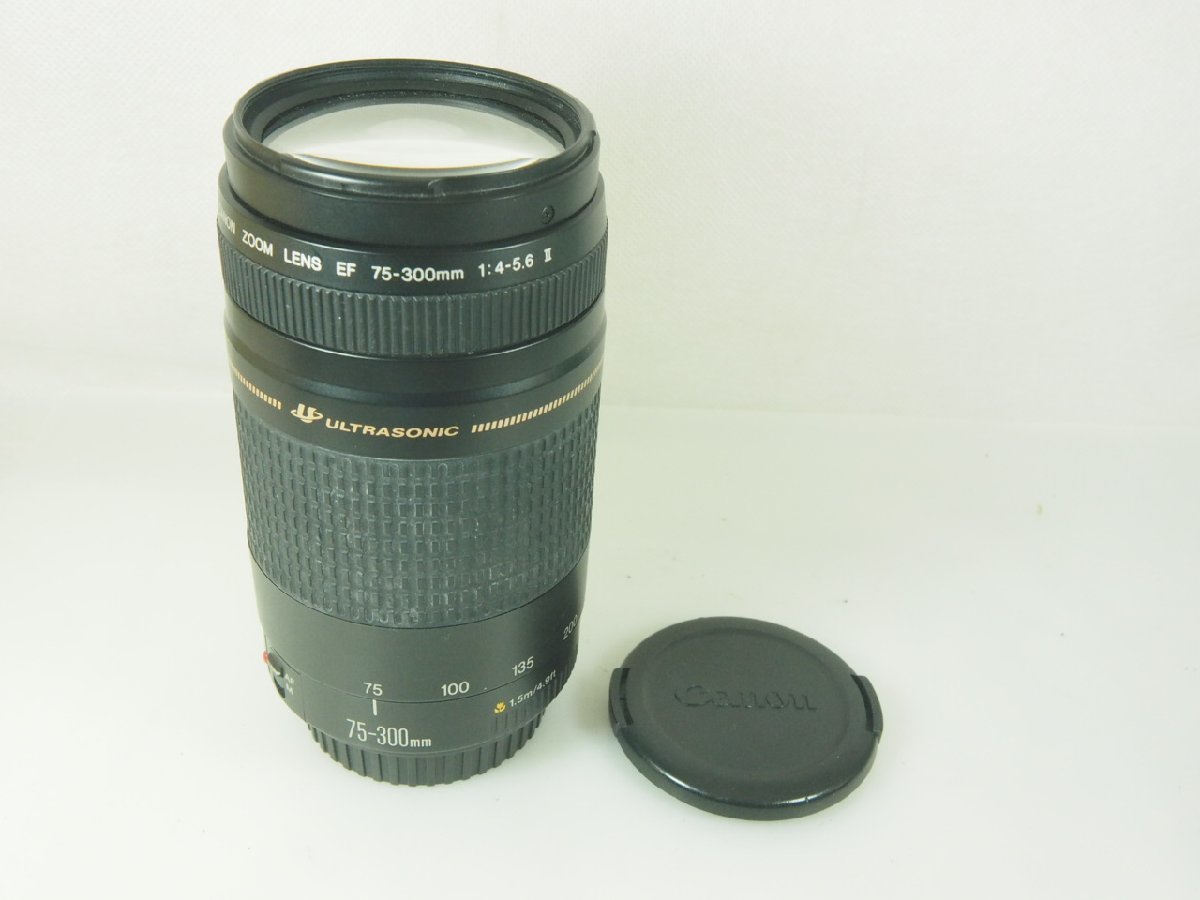 安い，品質保証 B312165 良品 キヤノン EF 75-300mm F4-5.6 II USM(キヤノン)｜売買されたオークション情報、yahooの商品情報をアーカイブ公開 - オークファン キヤノン