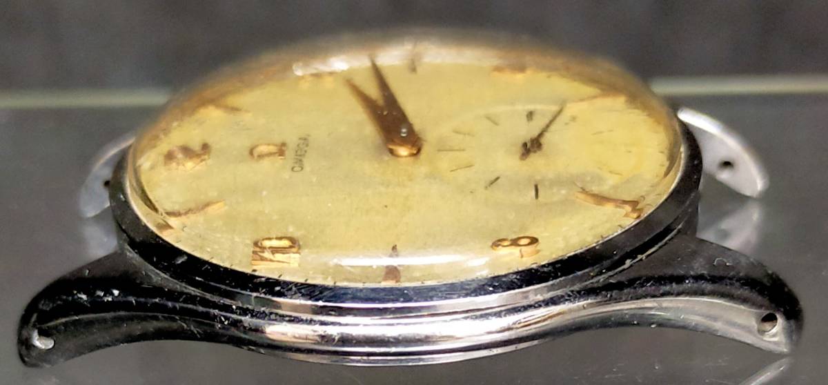 1950年代 アンティーク腕時計 OMEGA 手巻き スモセコ 稼働品 オメガ 