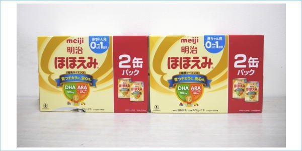 明治 ほほえみ 800g×2缶 粉末 800g×2缶×2セット 1個 [