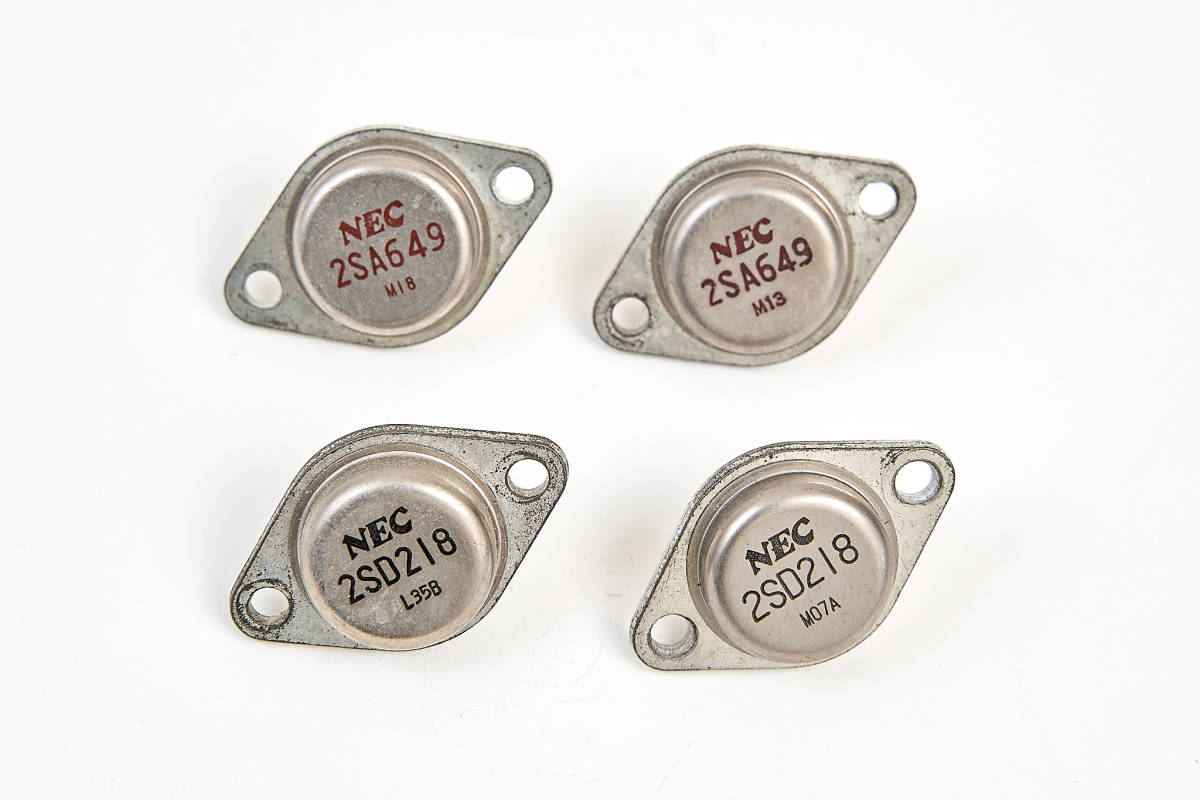 NEC　2SA649/2SD218　中古品 金田式アンプに希少 NEC 2SA649/2SD218 中古2組 ④ Yahoo!オークション