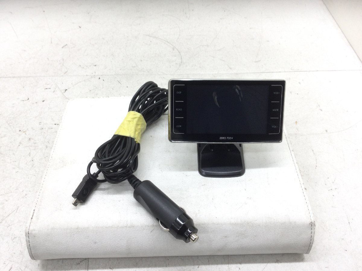 同梱不可】コムテック ZERO 705V レーダー探知機 COMTEC 通電確認のみ 