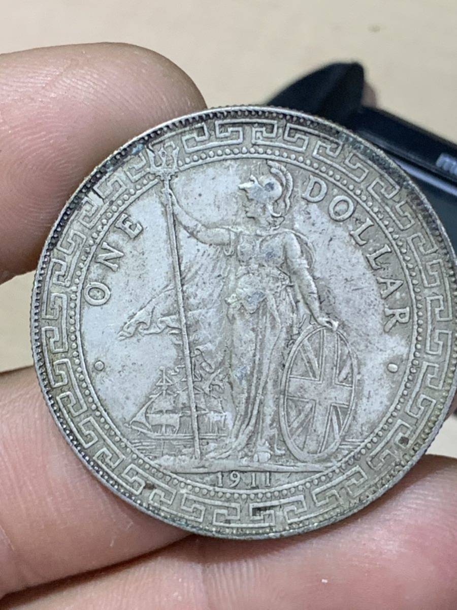 イギリス古銭 銀貨 中華民国 壹圓 貴重 希少 中国古銭 海外 古銭