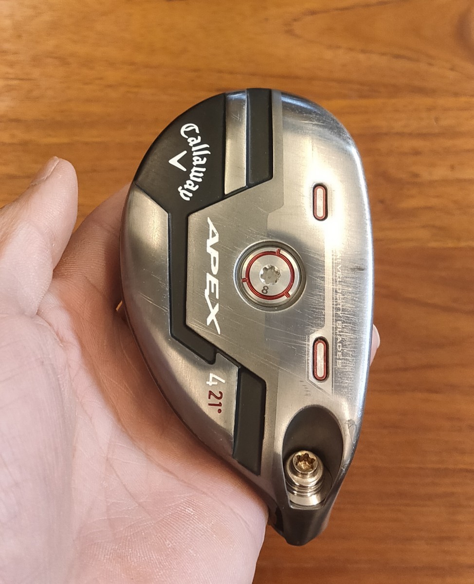 キャロウェイ APEX UT U4 21° ヘッドのみ カバーなし レンチなし