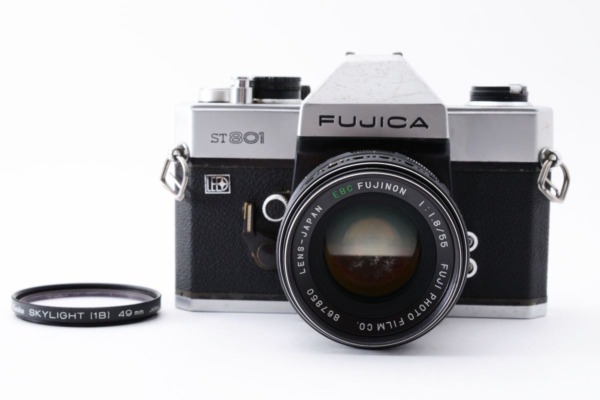 F120240☆フジカ Fujica ST801 / Fujinon EBC 55mm F1.8 マニュアル