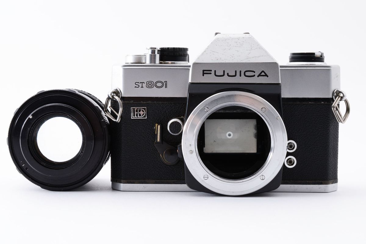 整備済 完動 FUJICA ST801 黒 FUJINON 55mm F1.8 F120240☆フジカ Fujica ST801 / Fujinon EBC 55mm F1.8 マニュアル