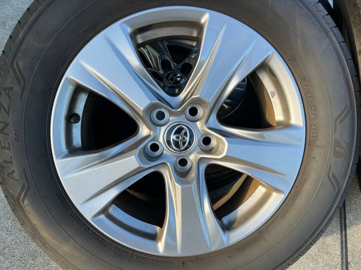 TOYOTA トヨタ RAV4 純正ホイール 225/65R17 102H BRIDGESTONE