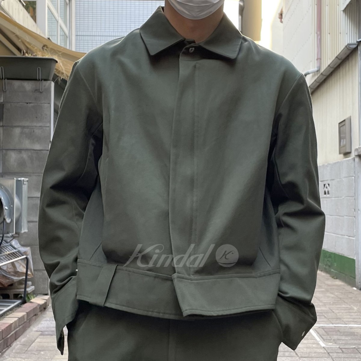 Omar Afridi　 22SS Battle Dress BlousonバトルドレスブルゾンZIPUPスウィングトップ 商品番号：8069000098235