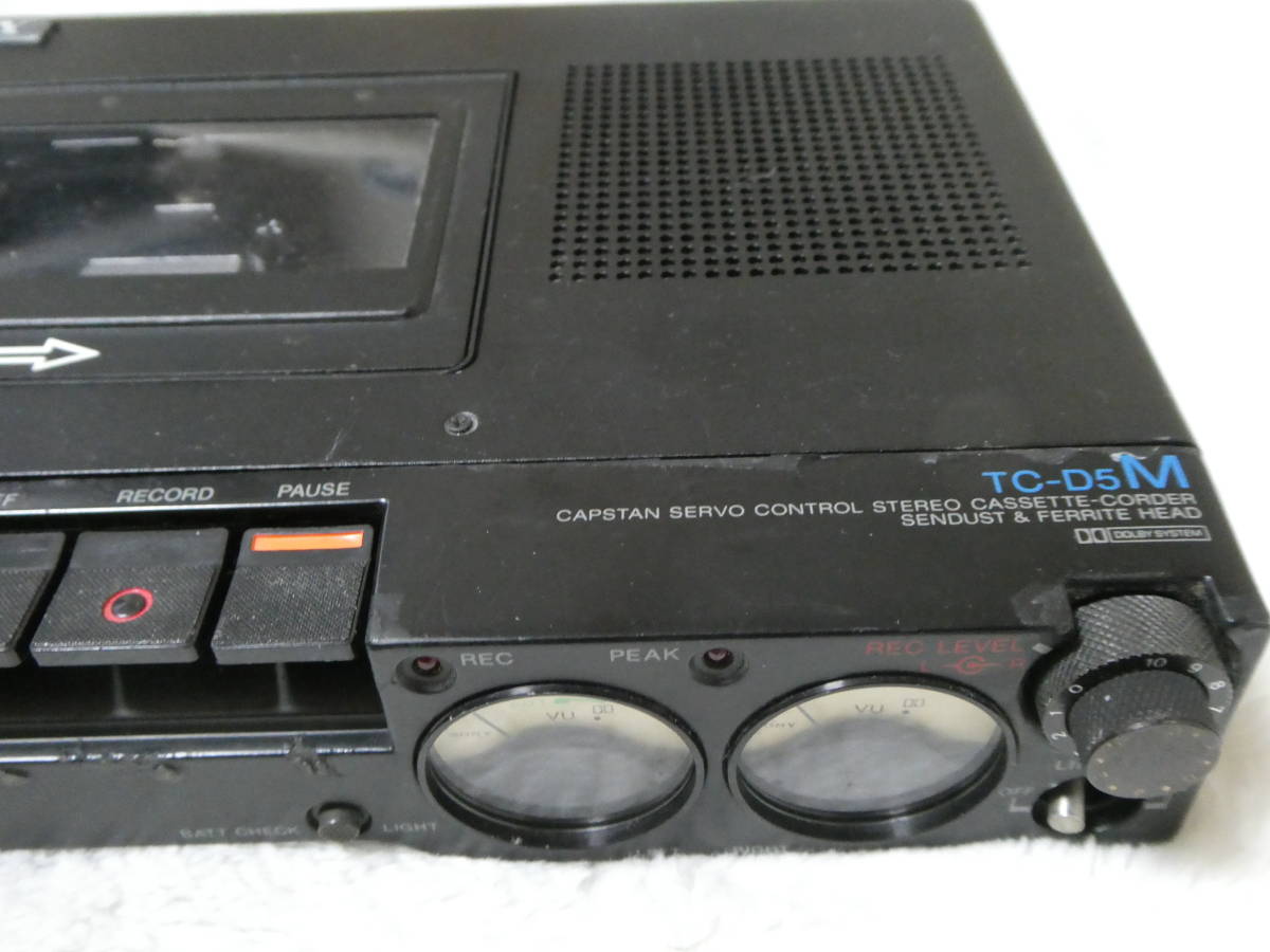 SONY TC-D5M ソニーカセットデンスケ ジャンク
