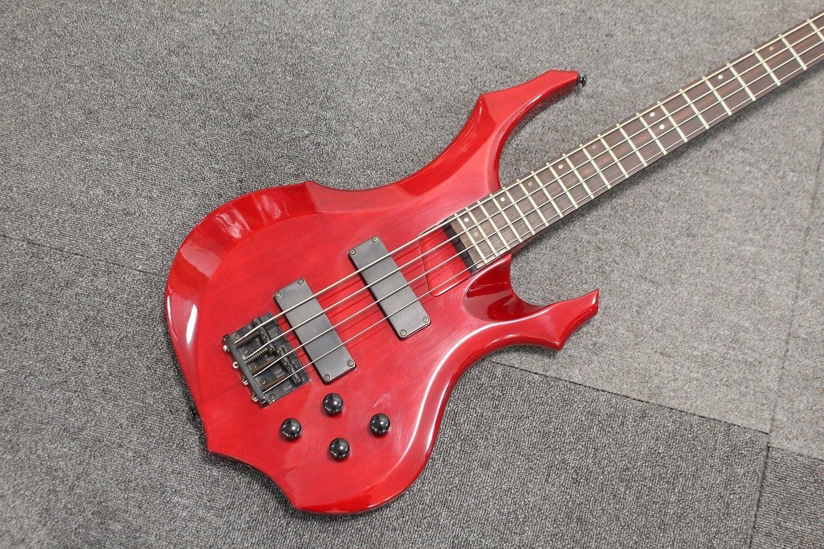 音出し確認済 グラスルーツ エレキベース G-T-65FR 赤系 Grass Roots 