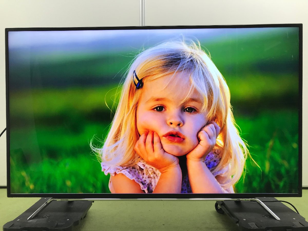 美品 美品☆東芝 TOSHIBA レグザ REGZA 4K液晶テレビ 58型 外付け