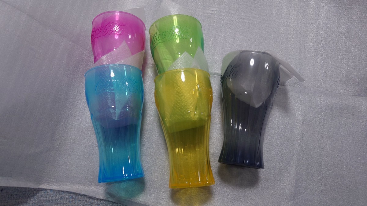 マクドナルド コカ・コーラ グラス コップ ガラス プラスチック 11個 セット_4