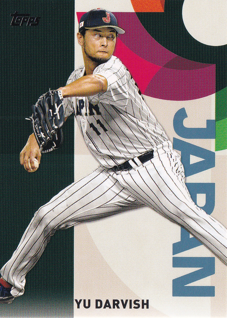 ダルビッシュ有　YU DARVISH ワールドベースボールクラシック メダル ダルビッシュ有⁄Yu Darvish2023 Topps Baseball Japan Edition WBC