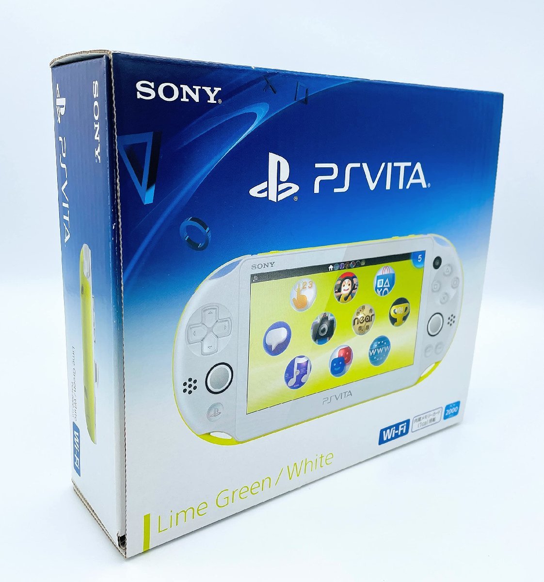 PlayStation Vita Wi-Fiモデル ライムグリーン/ホワイト (PCH-2000ZA13 