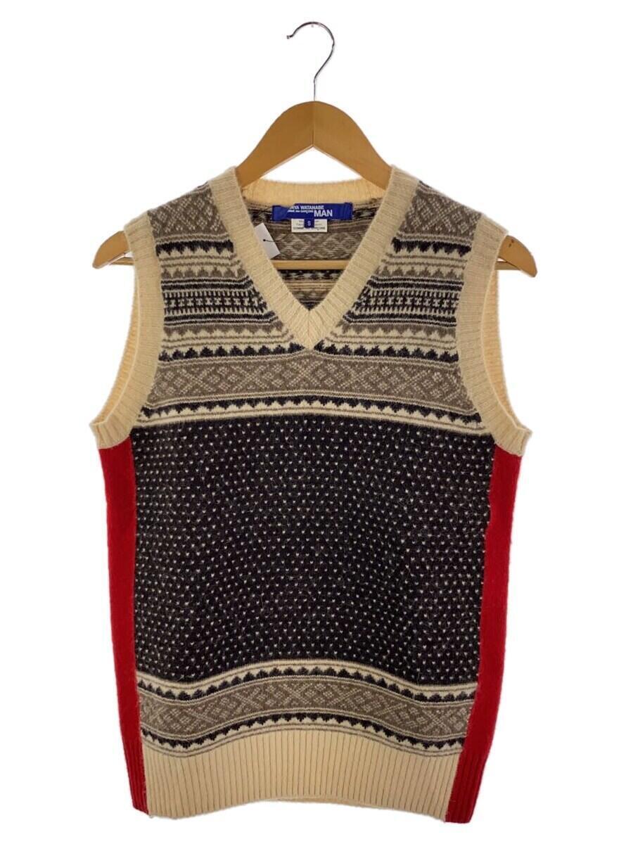 JUNYA WATANABE COMME des GARCONS MAN◇ニットベスト(厚手)/S/ウール