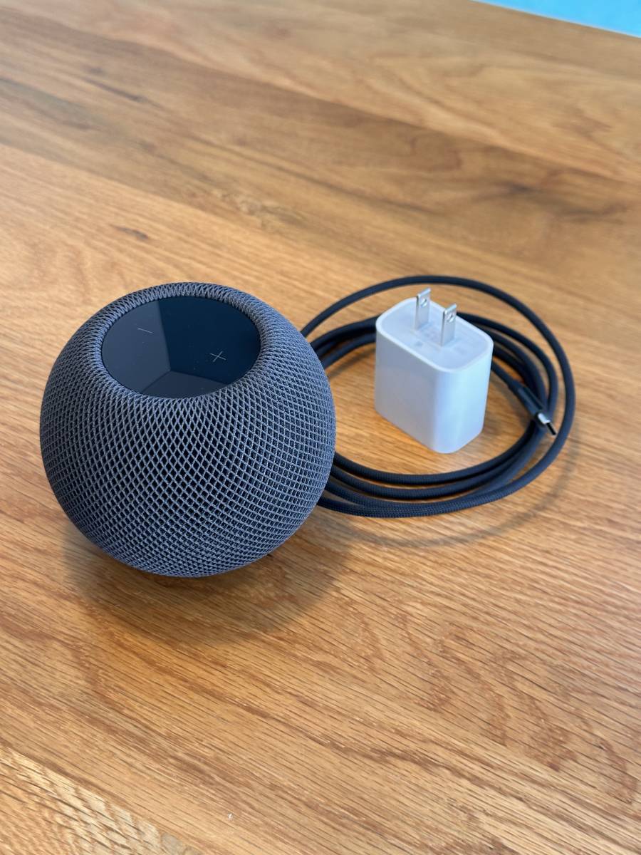 mini HomePod Apple スペースグレイ MY5G2J⁄A Pod 美品Apple 送料無料
