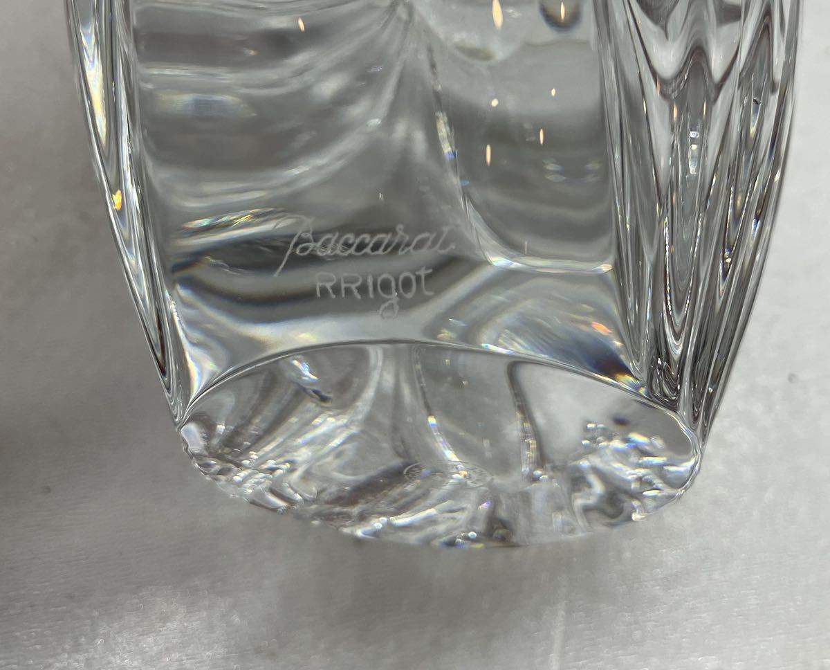 12e116 必見! 良品 Baccarat バカラ クリスタル RRigot リゴット