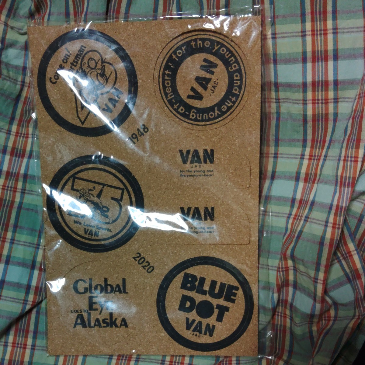 VAN JAC 広告ノベルティ コースター 新品 Mr.VAN CLUB KENT IN 