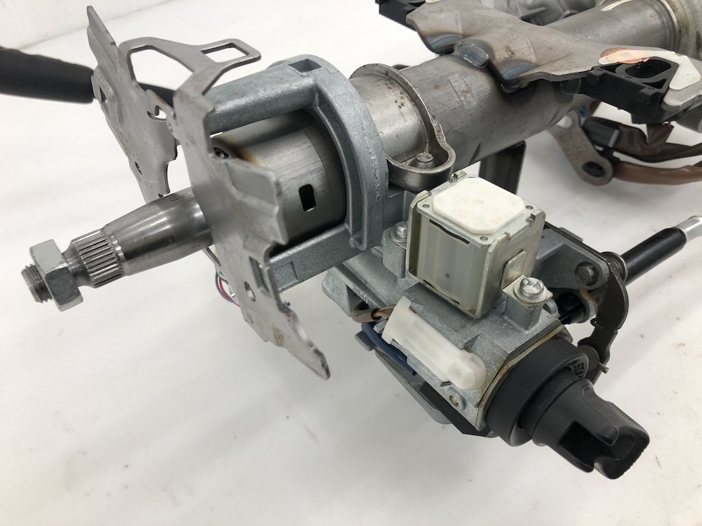 _b163319 ダイハツ ムーヴコンテ X リミテッド L575S ステアリングシャフト キーシリンダー パワステモーター コンピューター 45250-B2750_2