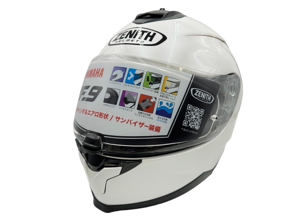 ◎【未使用品】YAMAHA ヘルメット フルフェイス ZENITH YF-9 XL ヤマハ 